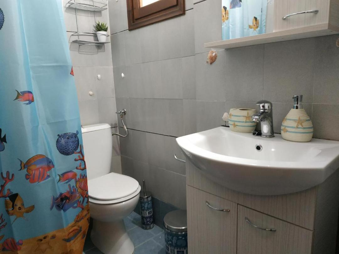 Παραθαλασσιο Στουντιο Μιχαλιας Sea View Studio Michalias Νουμερο 8 Agia Marina  Luaran gambar